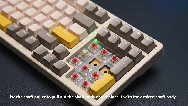 Amazon.com: ZIYOU LANG Teclado mecánico inalámbrico 96% para